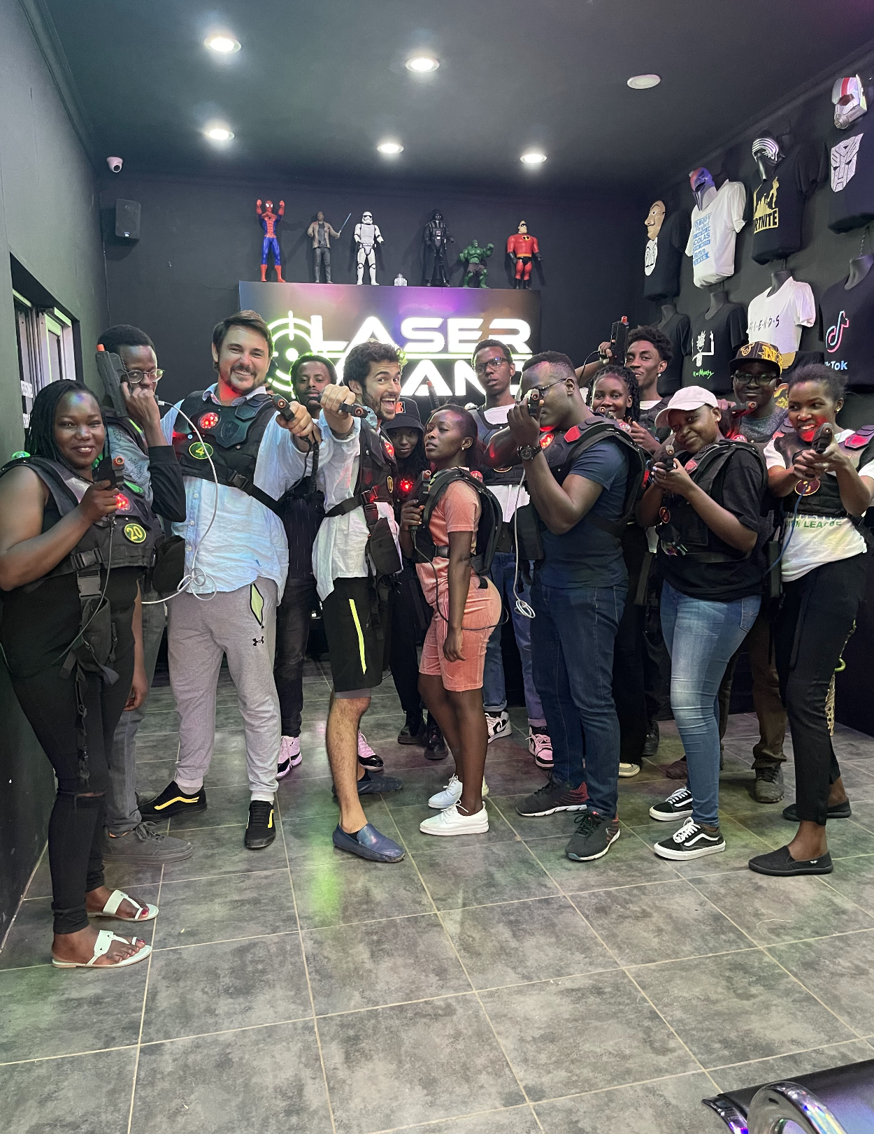 Laser tag squad